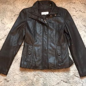 Calvin Klein leather jacket